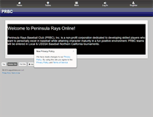 Tablet Screenshot of peninsularays.org